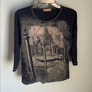 Blue Canyon Ladies Ladies Venice Italy Top